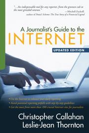 Cover of: A Journalist's Guide to the Internet