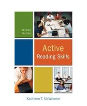 Cover of: Active Reading Skills (with MyReadingLab) (2nd Edition) by Kathleen T. McWhorter, Brette M Sember