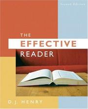 Cover of: Effective Reader, The (with MyReadingLab) (2nd Edition)