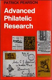 Cover of: Advanced philatelic research.