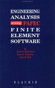 Cover of: Engineering analysis using PAFEC finite element software