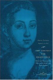 Cover of: The Contest for Knowledge: Debates over Women's Learning in Eighteenth-Century Italy (The Other Voice in Early Modern Europe)