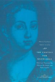 Cover of: The Contest for Knowledge | Maria Gaetana Agnesi