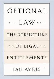 Cover of: Optional law by Ian Ayres