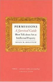 Cover of: Permissions, a survival guide: blunt talk about art as intellectual property