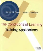 Cover of: The conditions of learning. by Robert Mills Gagné