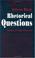 Cover of: Rhetorical questions