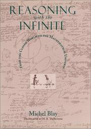 Cover of: Reasoning with the infinite: from the closed world to the mathematical universe