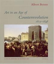 Cover of: Art in an Age of Counterrevolution (1815-1848) (A Social History of Modern Art)