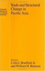 Cover of: Trade and structural change in Pacific Asia