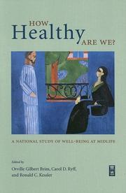 Cover of: How Healthy Are We? by 