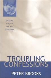 Cover of: Troubling Confessions by Peter Brooks