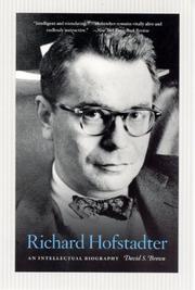 Cover of: Richard Hofstadter by David S. Brown