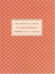 Cover of: The Birthday Book