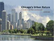 Cover of: Chicago's Urban Nature: A Guide to the City's Architecture + Landscape