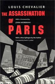 Cover of: The assassination of Paris