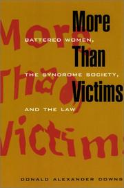 More than victims by Donald Alexander Downs