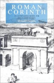 Cover of: Roman Corinth: an alternative model for the classical city
