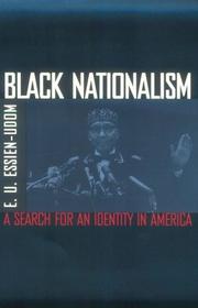 Black nationalism by E. U. Essien-Udom