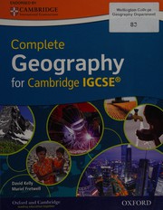 Complete Geography for Cambridge IGCSE by Kelly, David, Muriel Fretwell