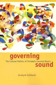 Cover of: Governing Sound by Jocelyne Guilbault