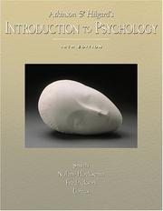 Cover of: Atkinson and Hilgard's Introduction to Psychology (with Lecture Notes and InfoTrac )