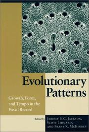 Cover of: Evolutionary Patterns: Growth, Form, and Tempo in the Fossil Record