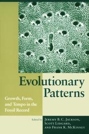 Cover of: Evolutionary Patterns by Jeremy B. C. Jackson, Frank K. McKinney