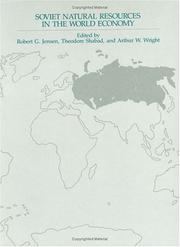 Cover of: Soviet natural resources in the world economy by Theodore Shabad