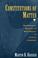 Cover of: Constitutions of Matter