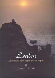 Cover of: Esalen by Jeffrey John Kripal