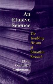 Cover of: An Elusive Science: The Troubling History of Education Research