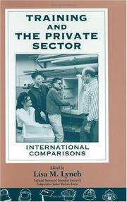 Training and the private sector by Lisa M. Lynch