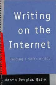 Cover of: Writing on the Internet by Marcia Peoples Halio