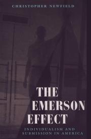 Cover of: The Emerson effect: individualism and submission in America