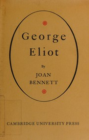 Cover of: George Eliot by Joan Bennett