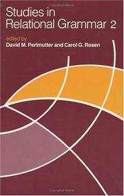 Cover of: Studies in Relational Grammar 2 by 