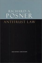 Antitrust law by Richard A. Posner