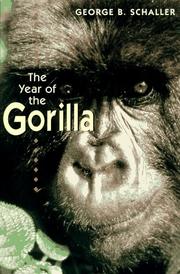 Cover of: The Year of the Gorilla by George B. Schaller