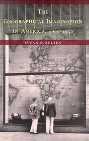 Cover of: The geographical imagination in America, 1880-1950