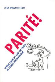 Cover of: Parite! by Joan Wallach Scott