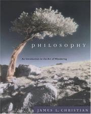 Cover of: Philosophy by James L. Christian, James L. Christian