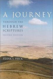 Cover of: A Journey through the Hebrew Scriptures