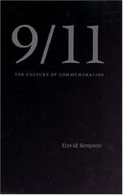 Cover of: 9/11: The Culture of Commemoration