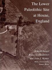 Cover of: The Lower Paleolithic site at Hoxne, England