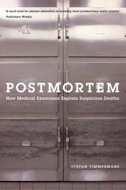 Cover of: Postmortem by Stefan Timmermans