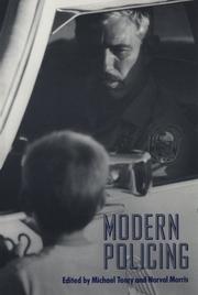 Cover of: Modern policing