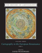 Cover of: The History of Cartography, Volume 3 by David Woodward