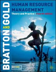 Cover of: Human Resource Management by John Bratton, Jeffrey Gold