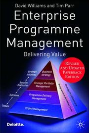 Cover of: Enterprise Programme Management: Delivering Value